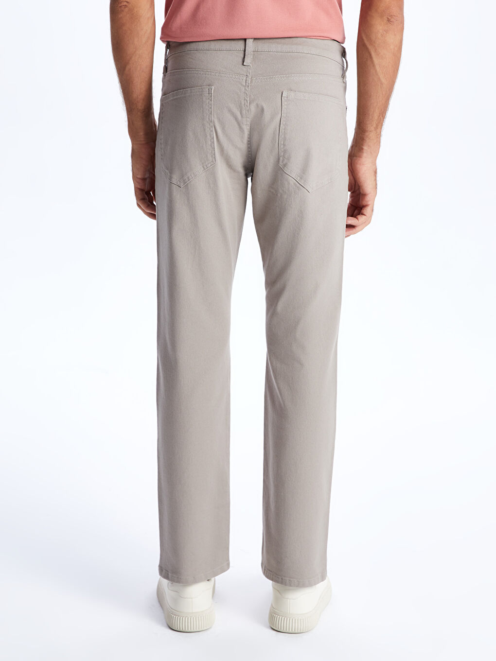 LCWAIKIKI Classic Bej Standart Kalıp Erkek Chino Pantolon - 3