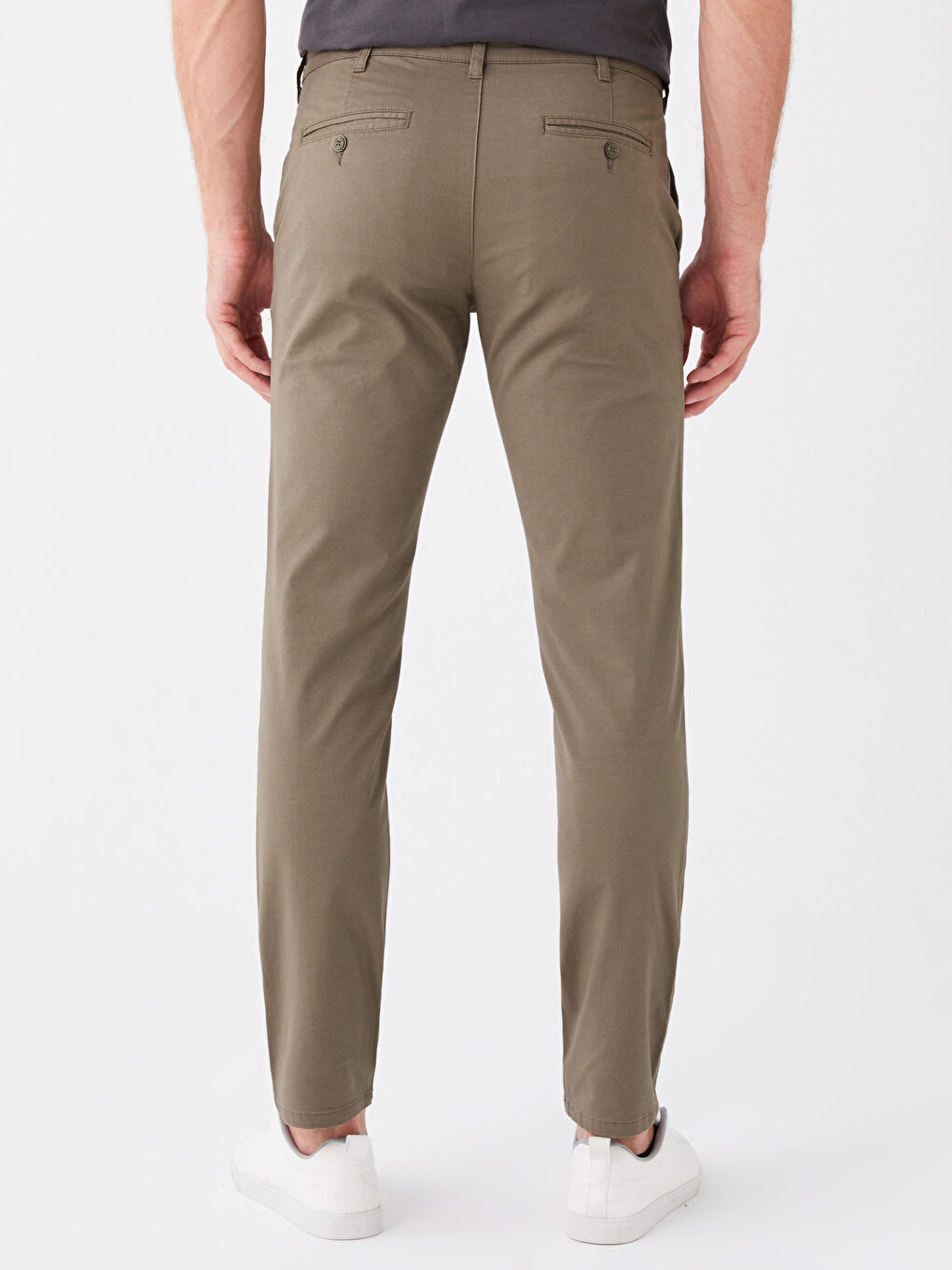 Slim Fit Men's Chino Trousers -S40157Z8-F47