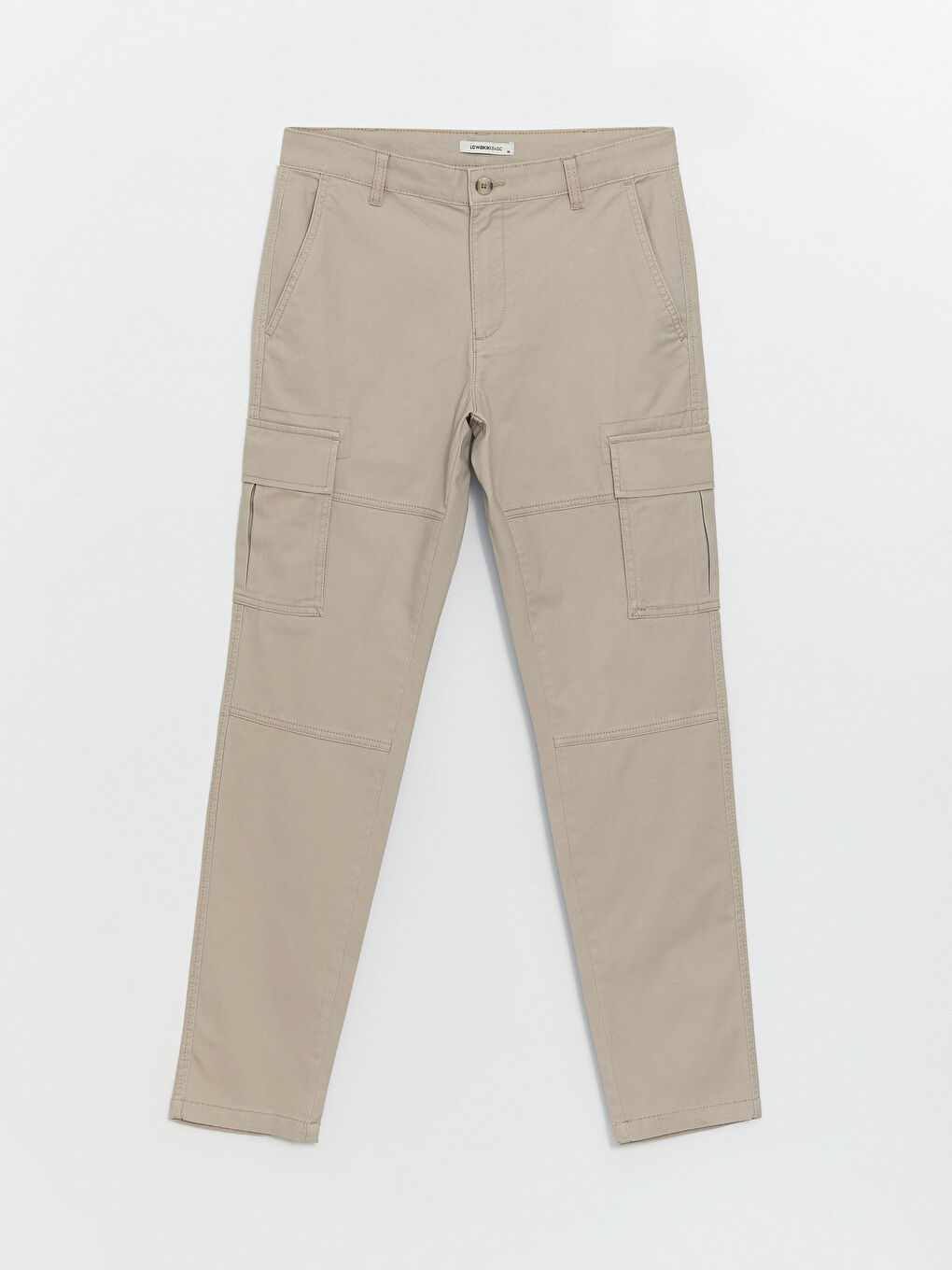 LCWAIKIKI Classic Bej Dar Kalıp Gabardin Erkek Chino Pantolon - 5