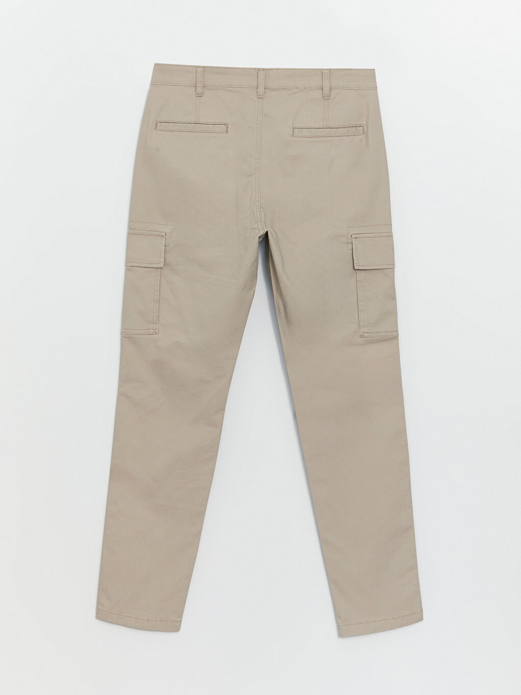 LCWAIKIKI Classic Bej Dar Kalıp Gabardin Erkek Chino Pantolon - 6