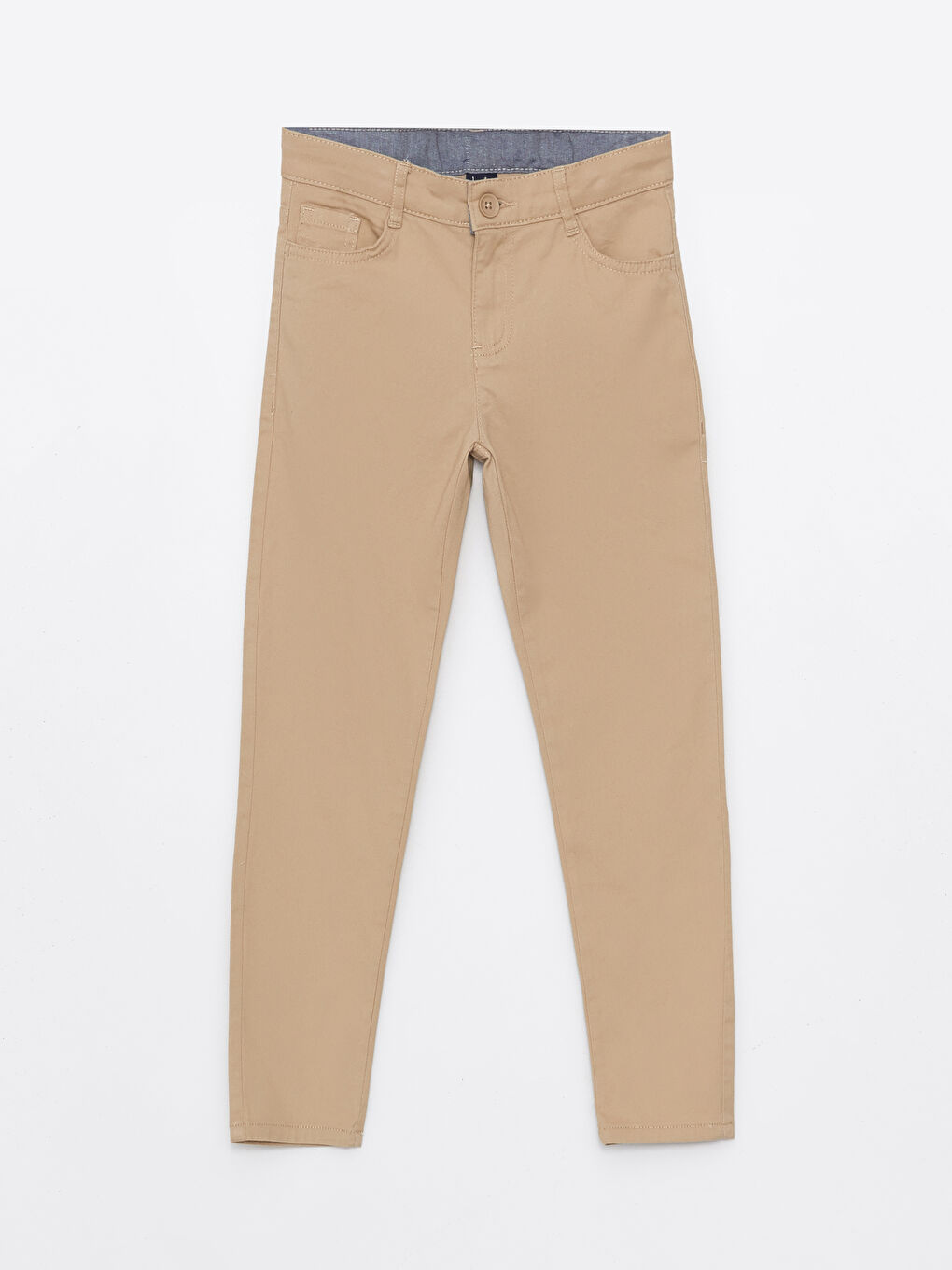 LCW Kids Boys' Trousers with Adjustable Elastic Waist -S40166Z4-FM0