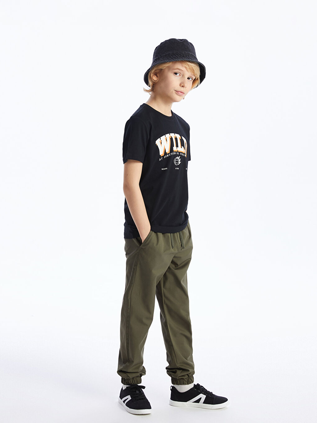 LCW Kids Pantalone za dečake - Jogger sa elastičnim strukom -S40169Z4-HCZ