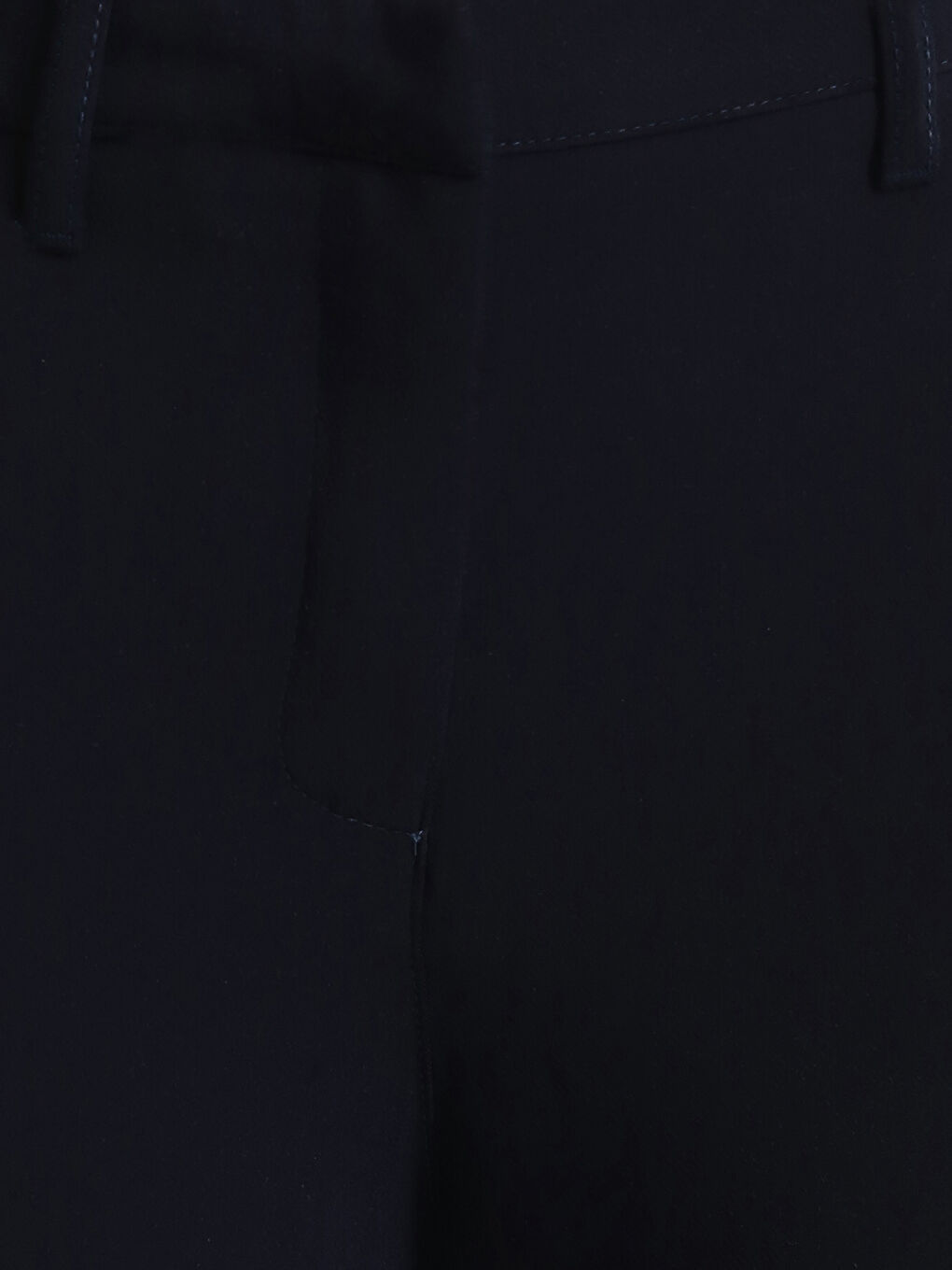 Women's Slim Fit Plain Trousers-4