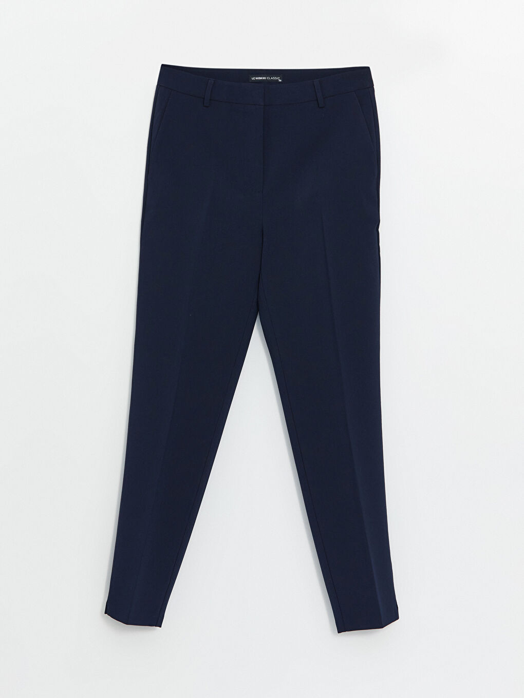 Jednostavne ženske pantalone uskog kroja -S40170Z8-E1J