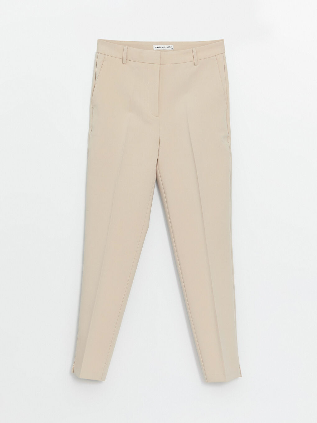 Jednostavne ženske pantalone uskog kroja -S40170Z8-FZJ