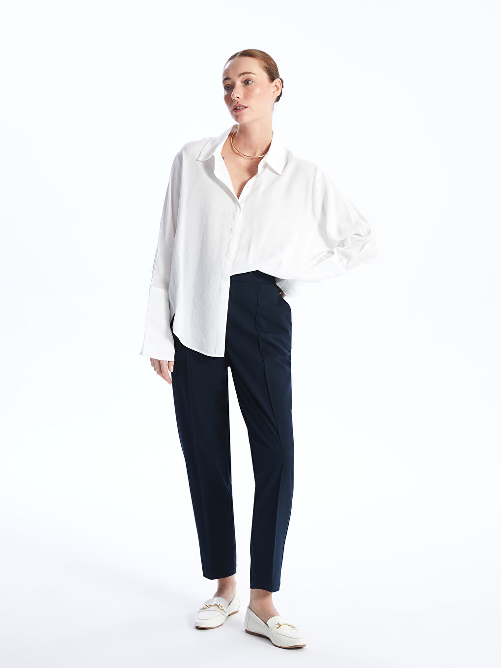 TAMNO PLAVA Pantalone Žena -S40171Z8-E1J