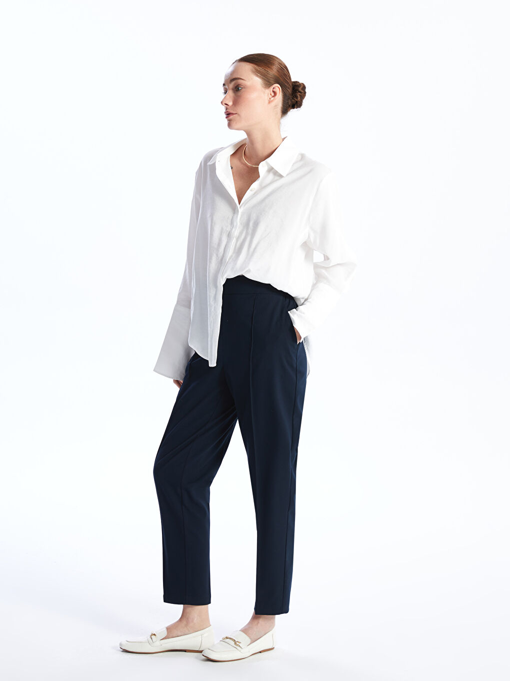 TAMNO PLAVA Pantalone Žena -S40171Z8-E1J