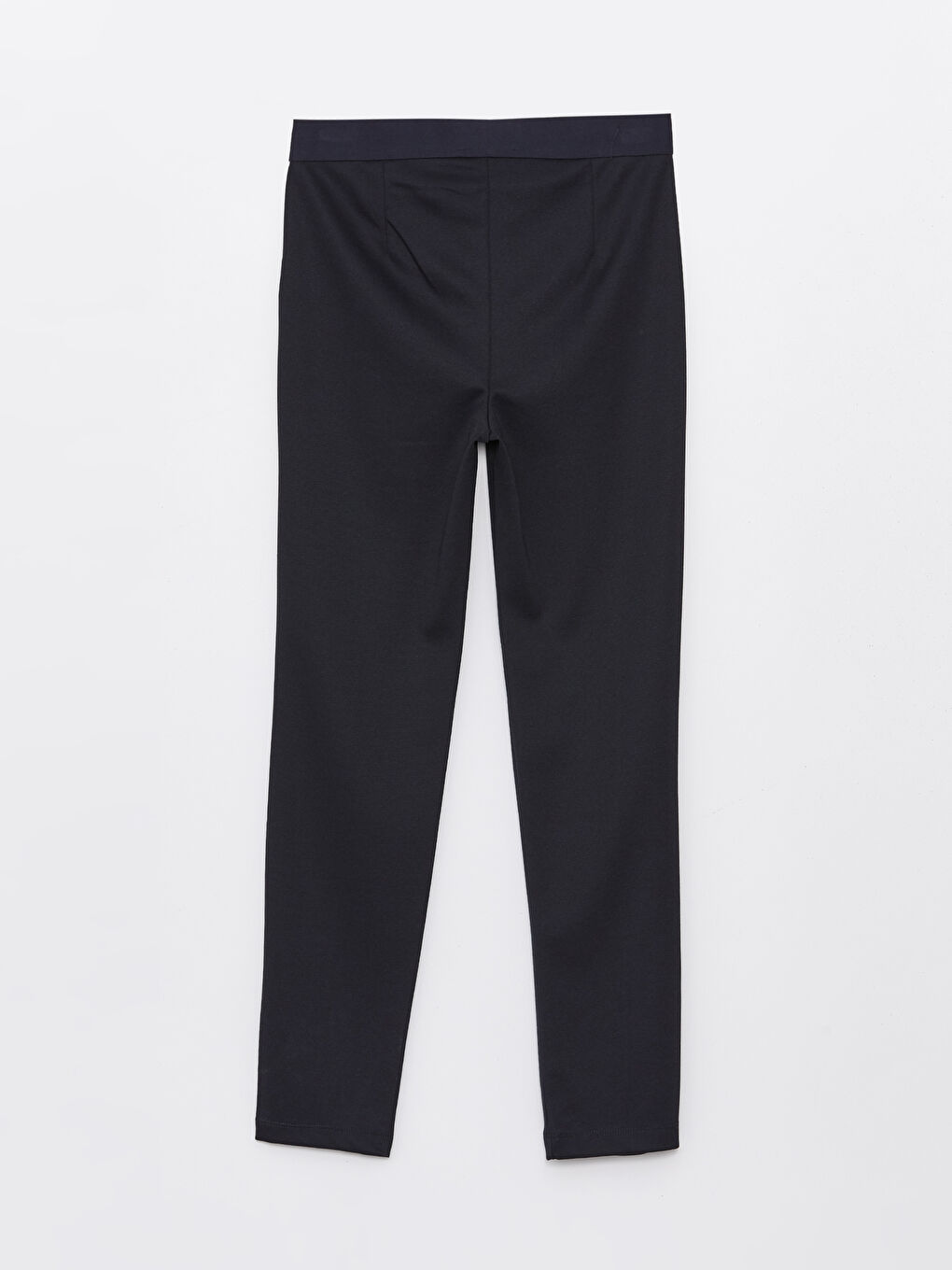 Women's Extra Tight Fit Straight Trousers with Elastic Waist -S40177Z8-E1J