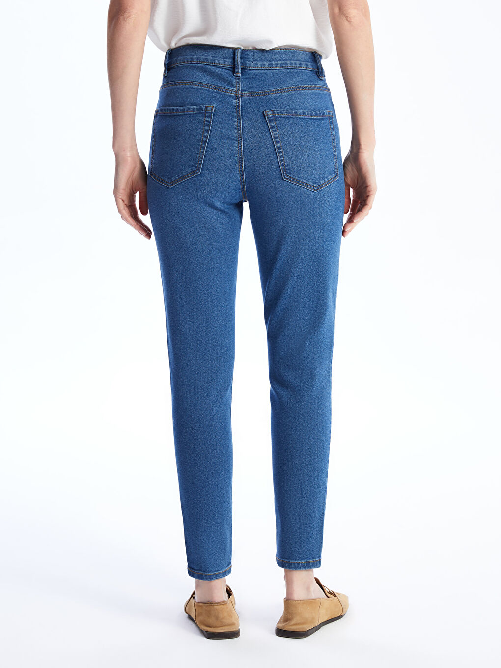 Slim Fit Women's Jeans -S40182Z8-H45