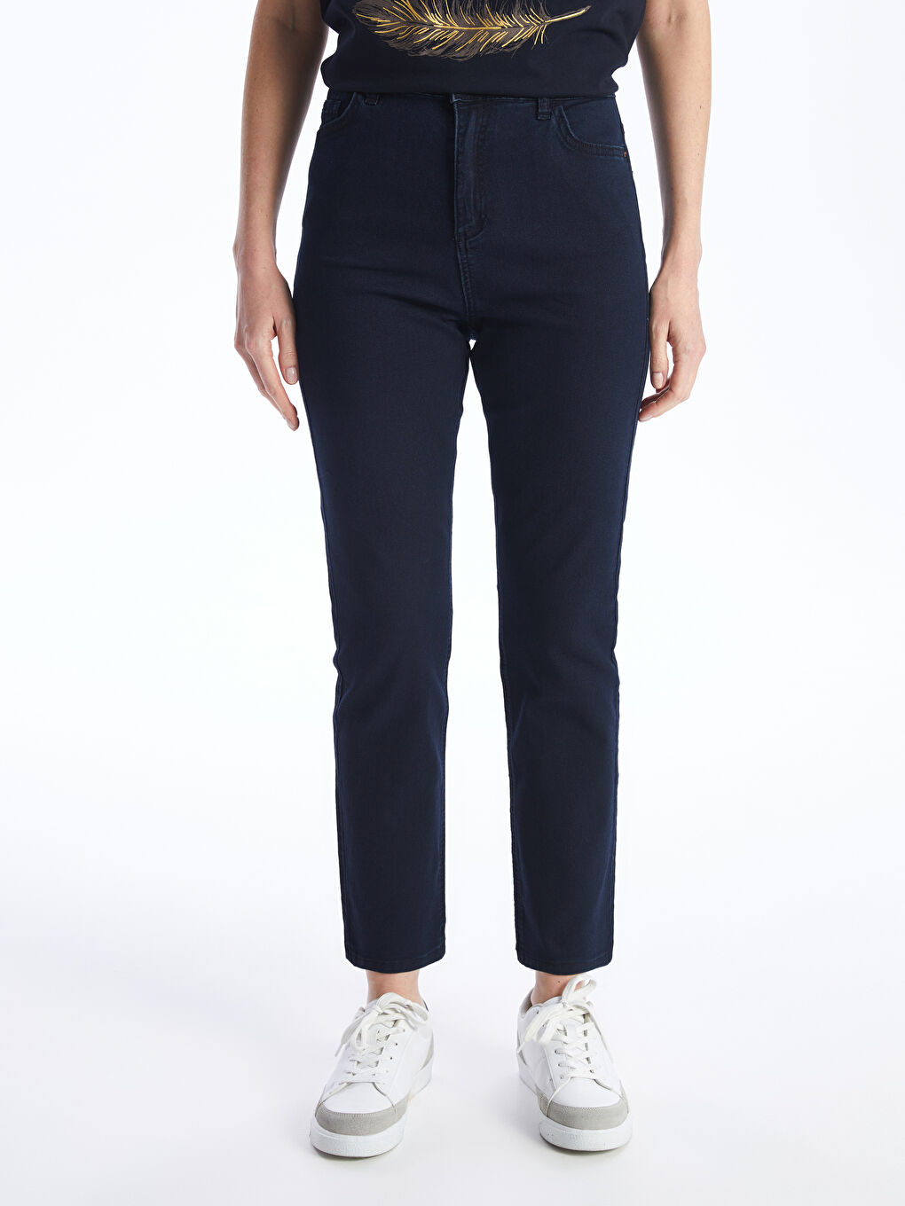 Straight Fit Women's Jeans -S40187Z8-890