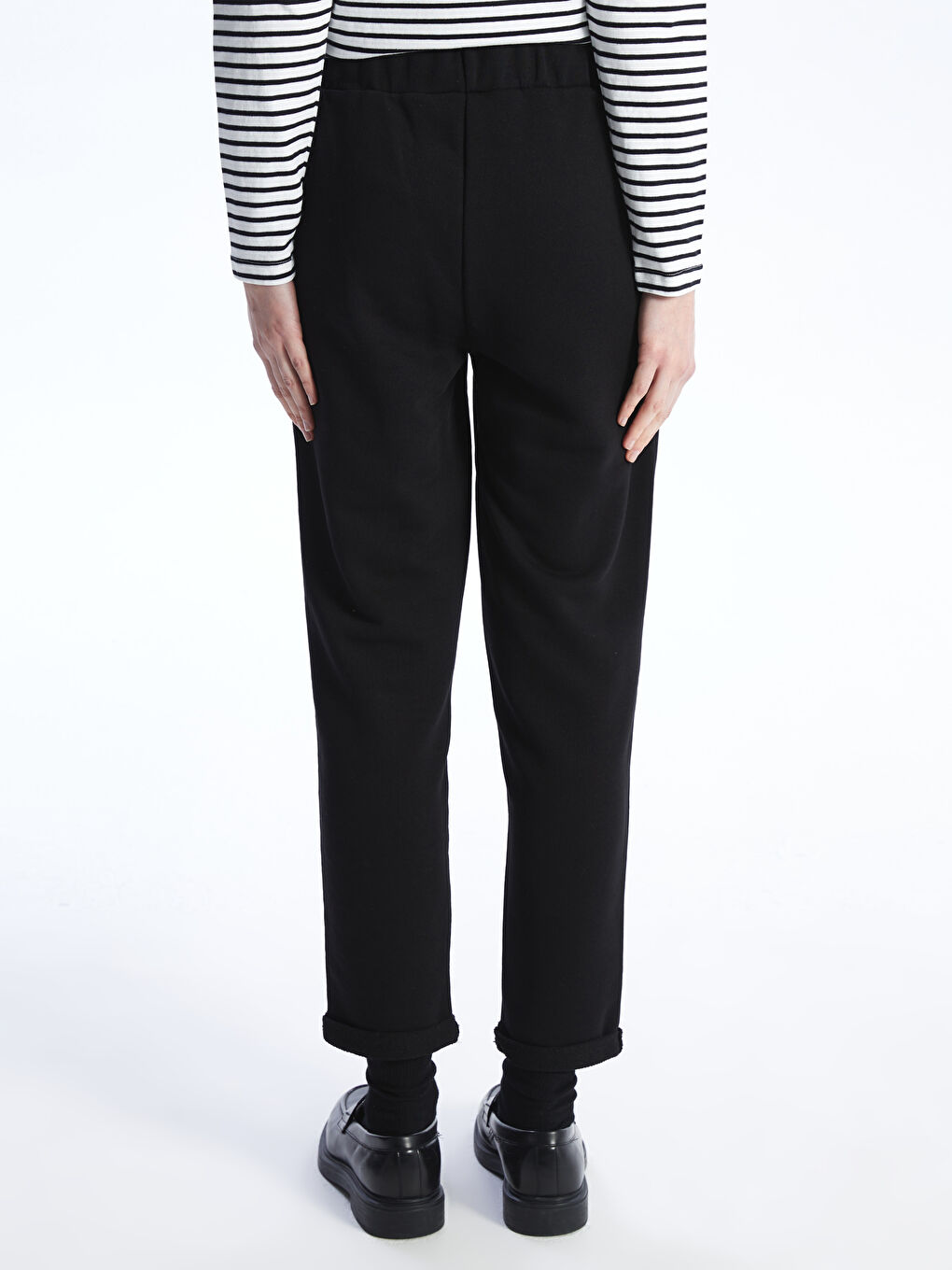 Women's Elastic Waist Regular Sweatpants -S40214Z8-RQN