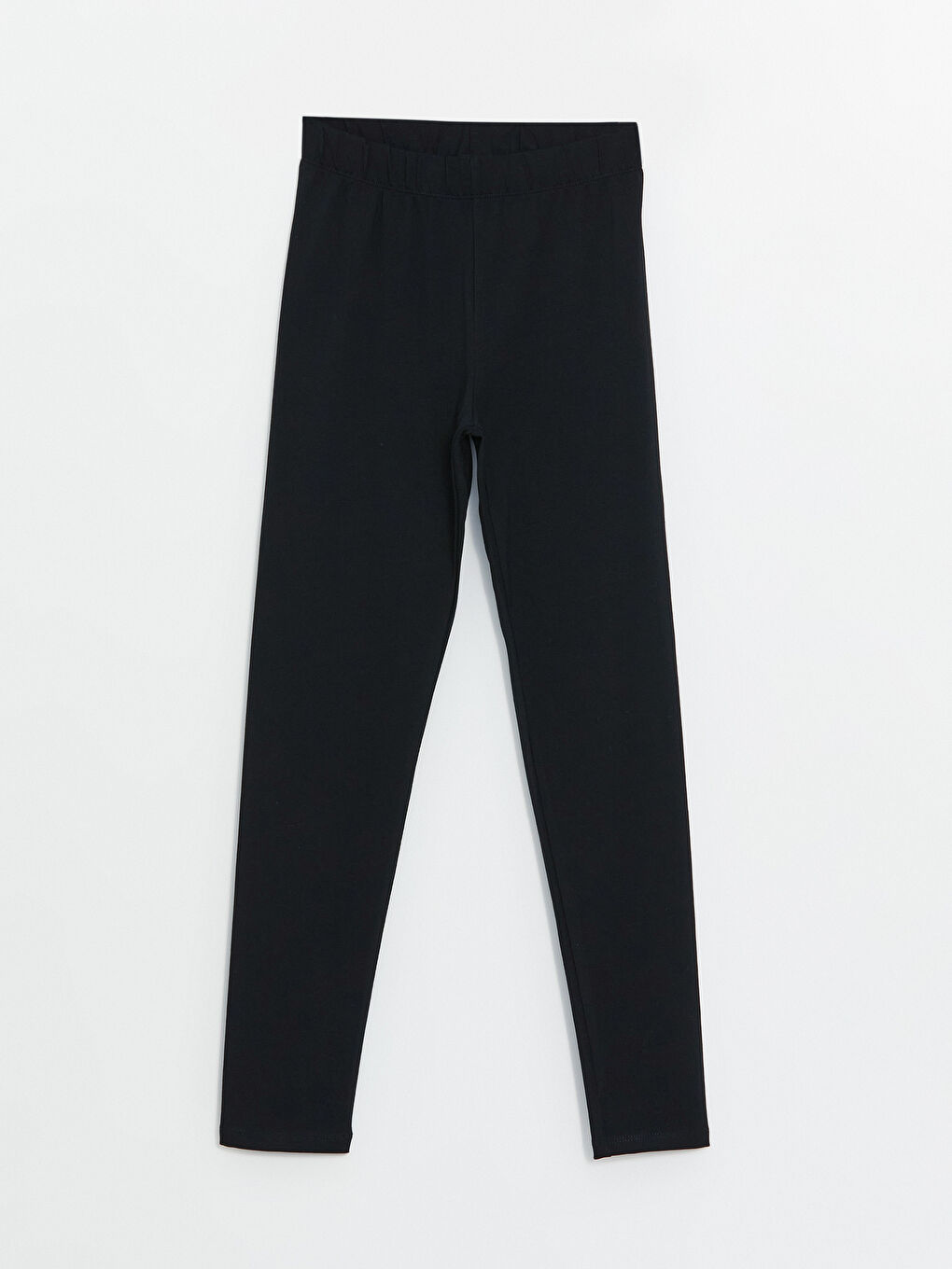 Women's Extra Narrow Fit Plain Tights with Elastic Waist -S40217Z8-CVL