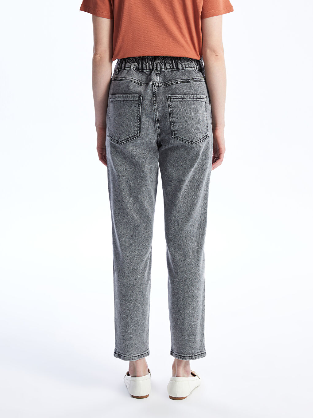 LCWAIKIKI Classic Paperbag Women's Jeans -S40247Z8-KSM