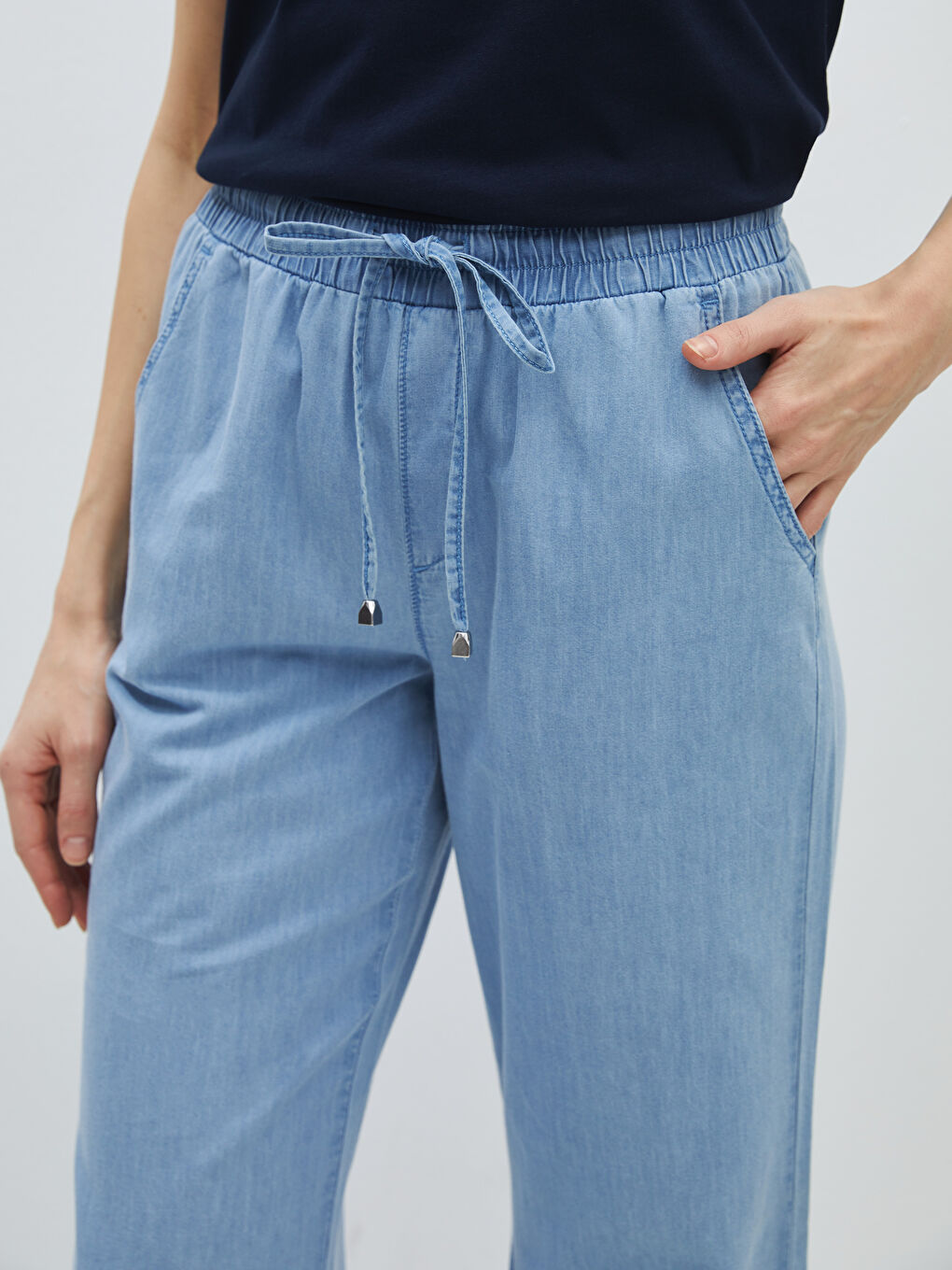 Wideleg Women's Jeans -S40251Z8-315