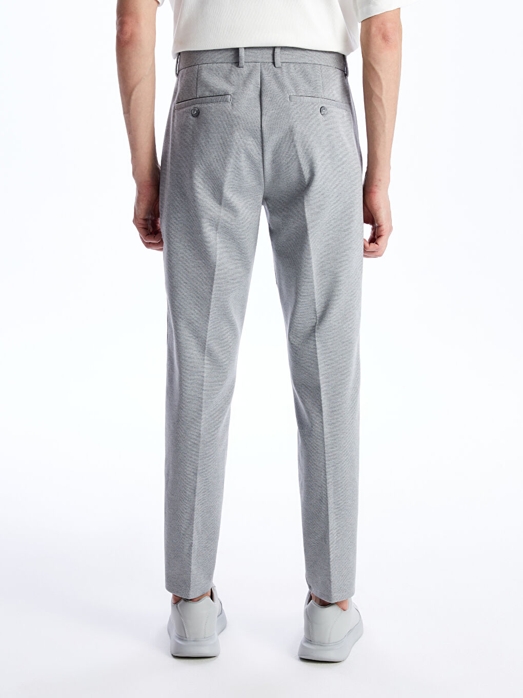 LCWAIKIKI Formal Gri Slim Fit Erkek Pantolon - 3