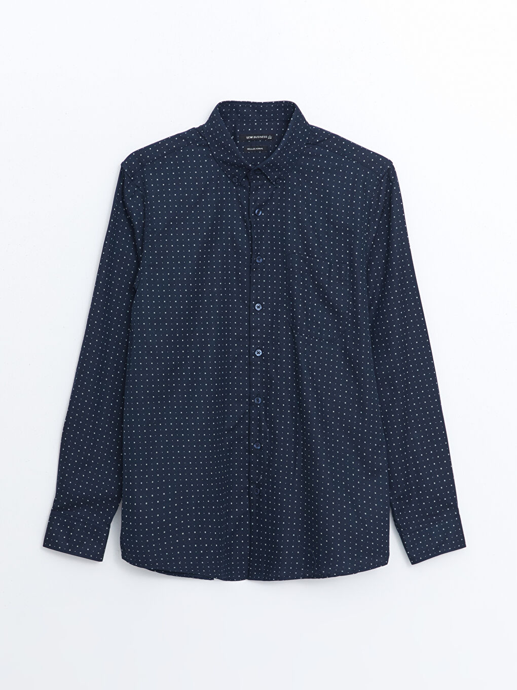 Regular Fit Long Sleeve Men's Shirt -S40299Z8-LSJ