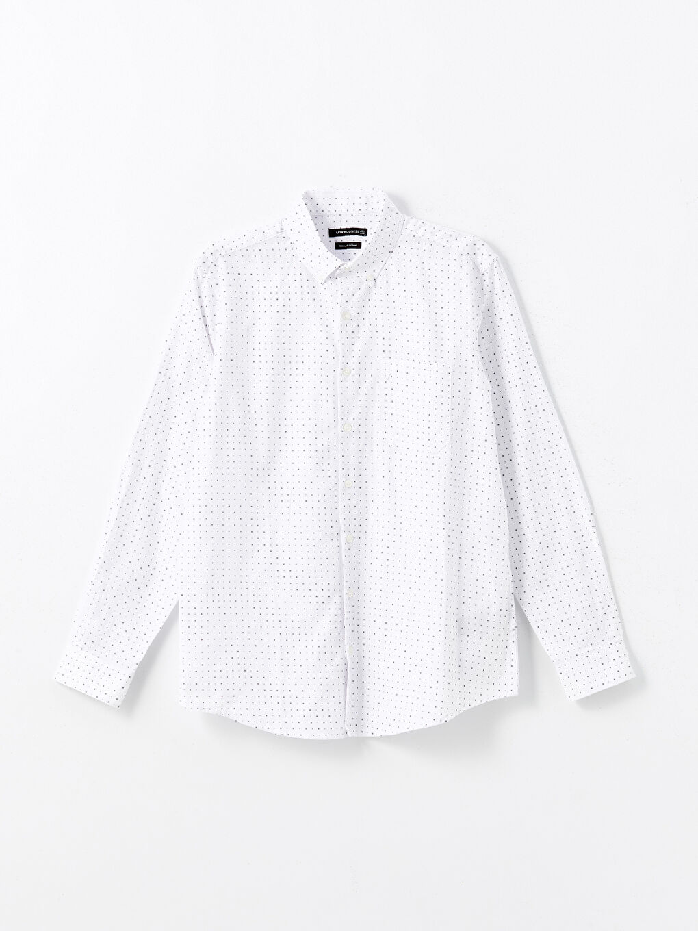 Regular Fit Long Sleeve Men's Shirt -S40299Z8-LU7