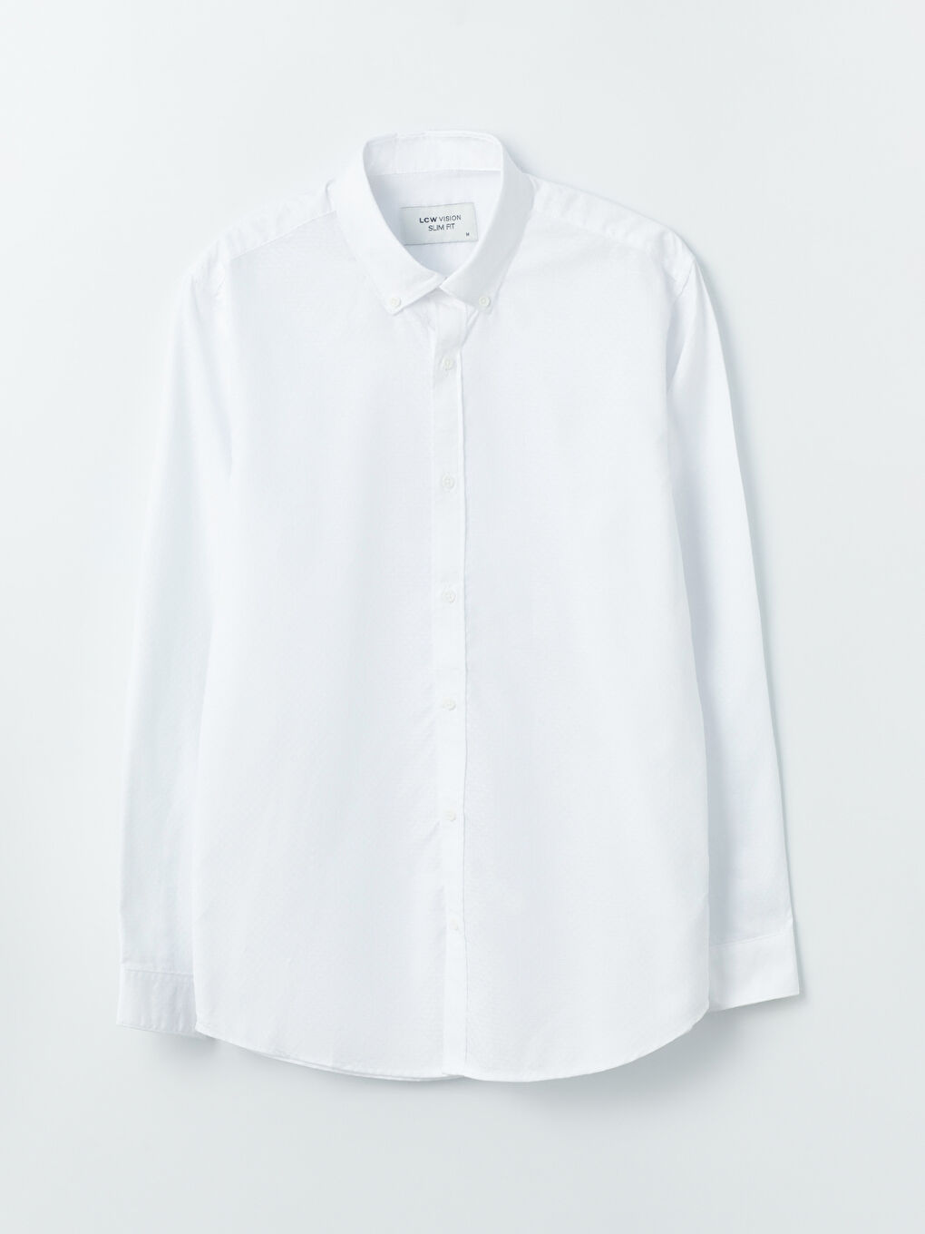 Muška košulja dugih rukava slim fit od dobby tkanine -S40357Z8-Q6K