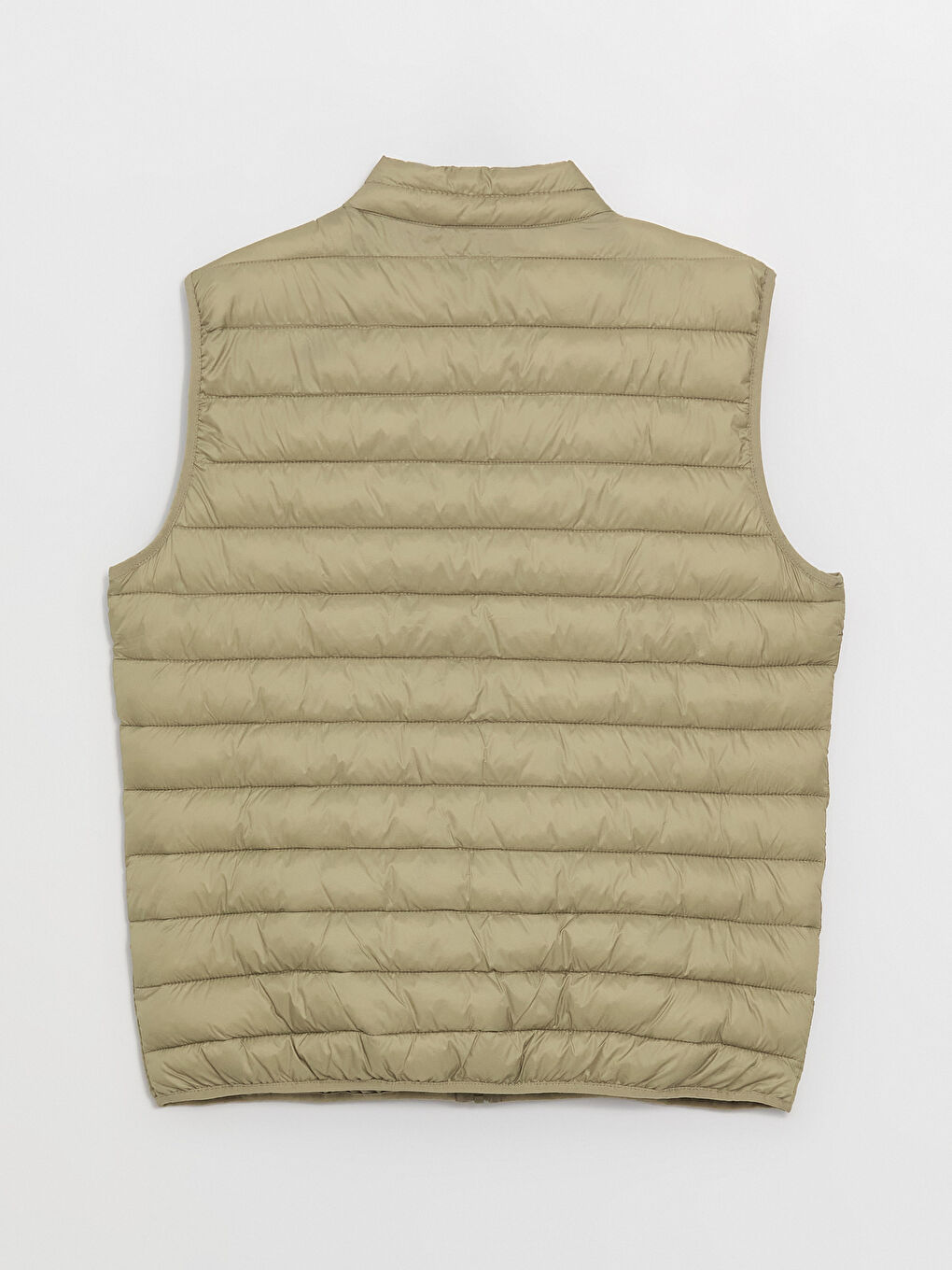 Gilet Doudoune à Col Cheminée pour Hommes Coupe Standard-8