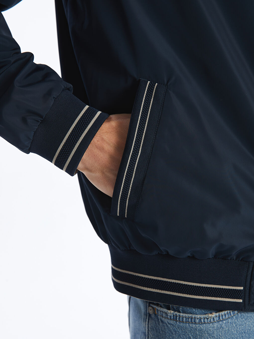 LCWAIKIKI Classic Standard Fit Funnel Neck Men's Coat -S40414Z8-K2N