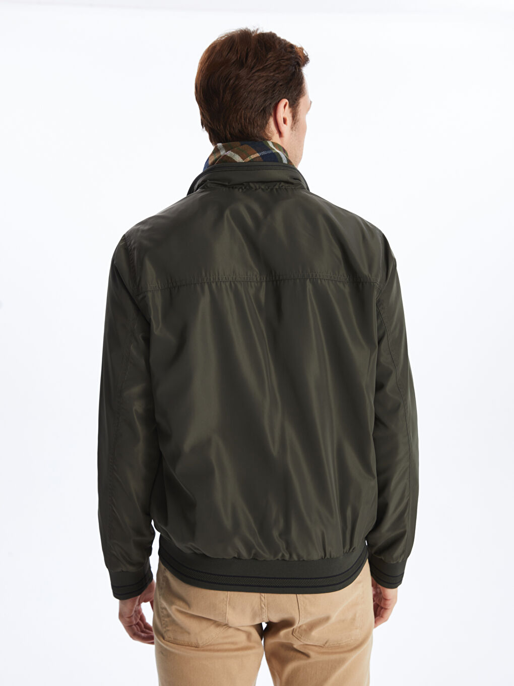 LCWAIKIKI Classic Standard Fit Funnel Neck Men's Coat -S40414Z8-K75