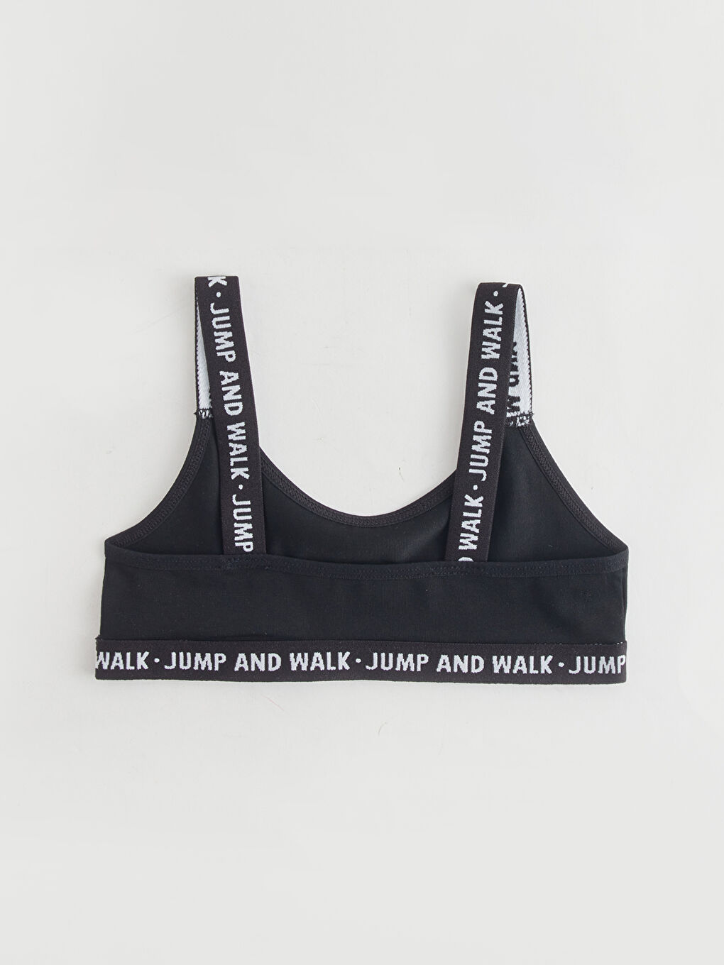 Siyah Baskılı Kız Çocuk Büstiyer-1