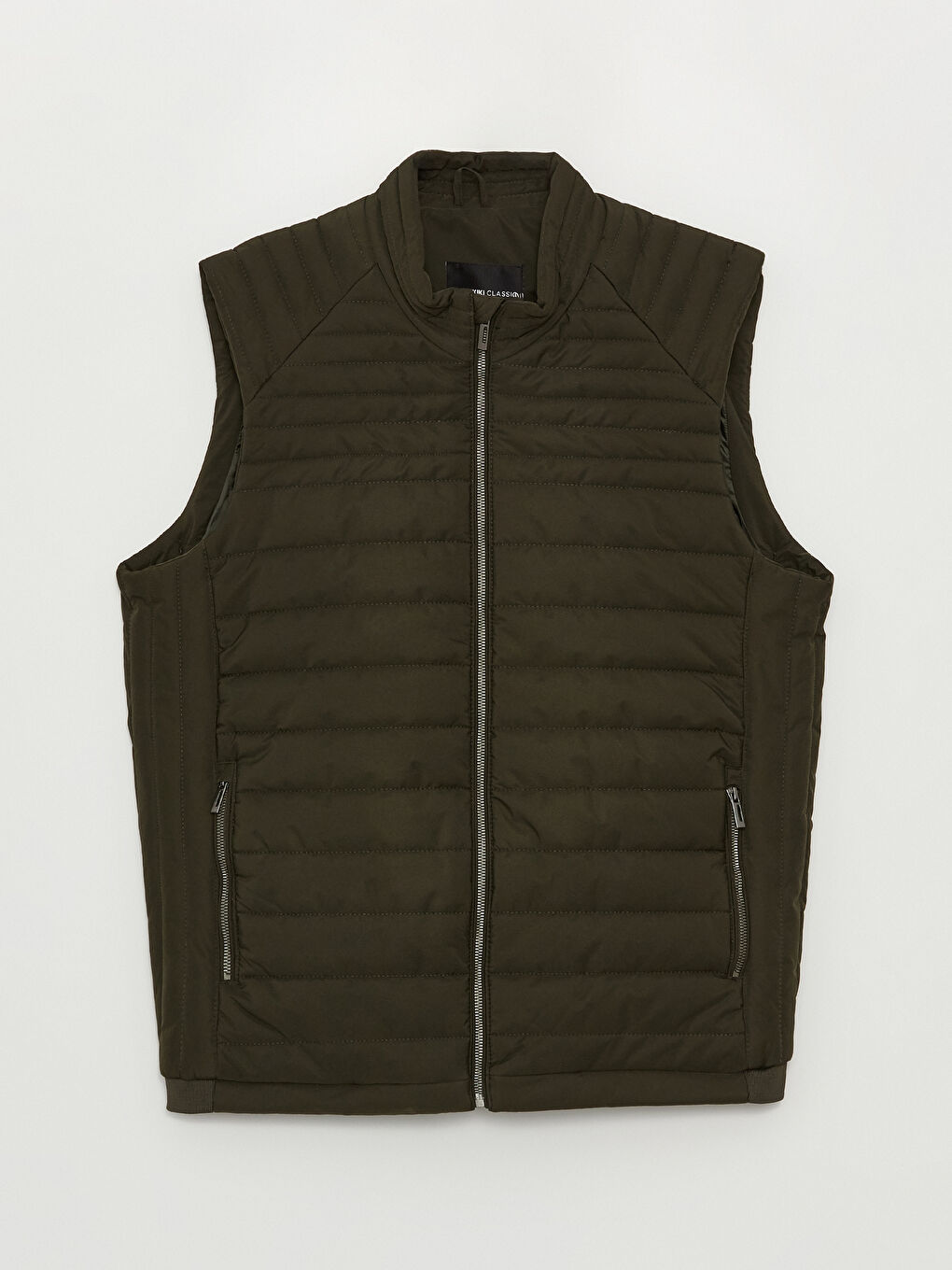 Standard Fit Turtle Neck Men's Vest -S40545Z8-J2L