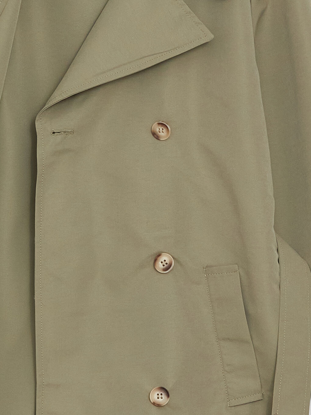 Trench-coat Oversize à Col de Veste pour Femmes-7