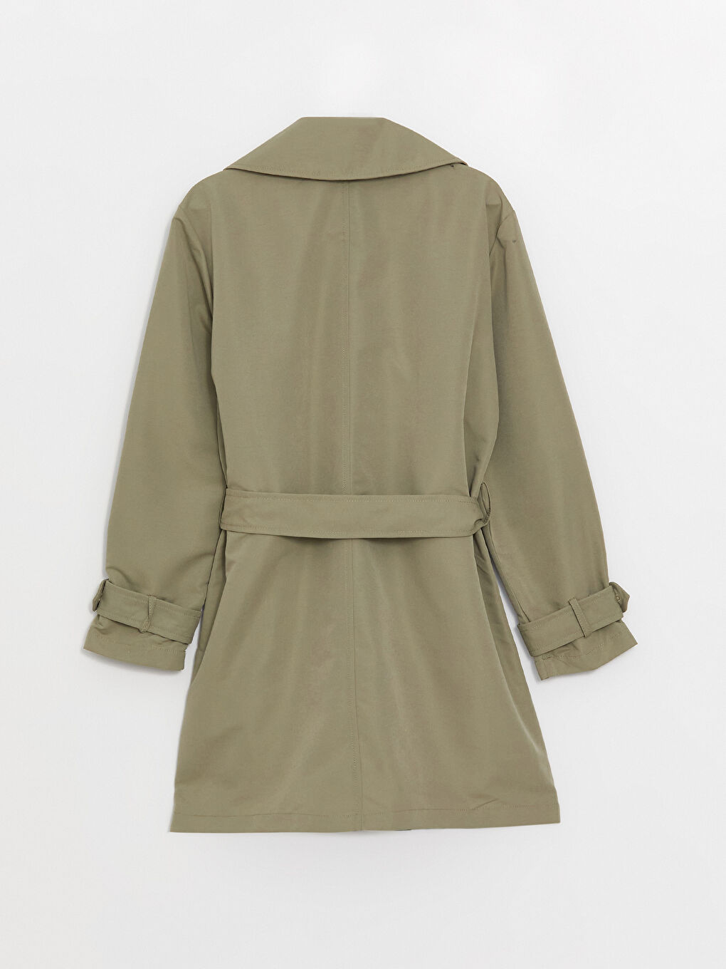 Trench-coat Oversize à Col de Veste pour Femmes-8
