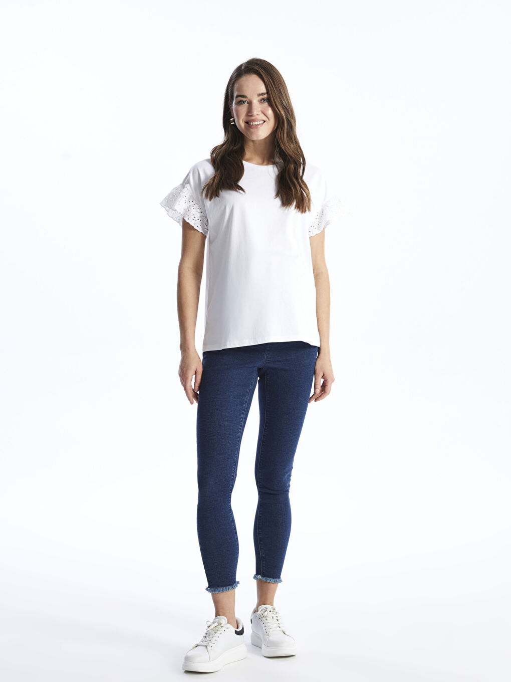 LCWAIKIKI Maternity İndigo Karın Panelli Mercury Skinny Fit Hamile Jean Pantolon - 1