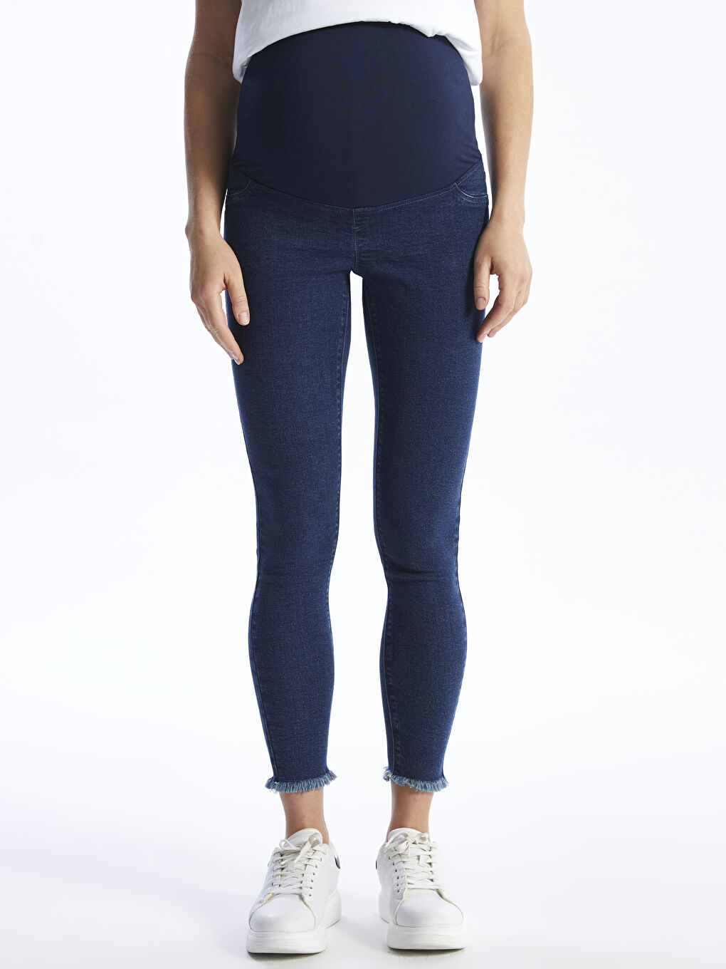 LCWAIKIKI Maternity İndigo Karın Panelli Mercury Skinny Fit Hamile Jean Pantolon - 2