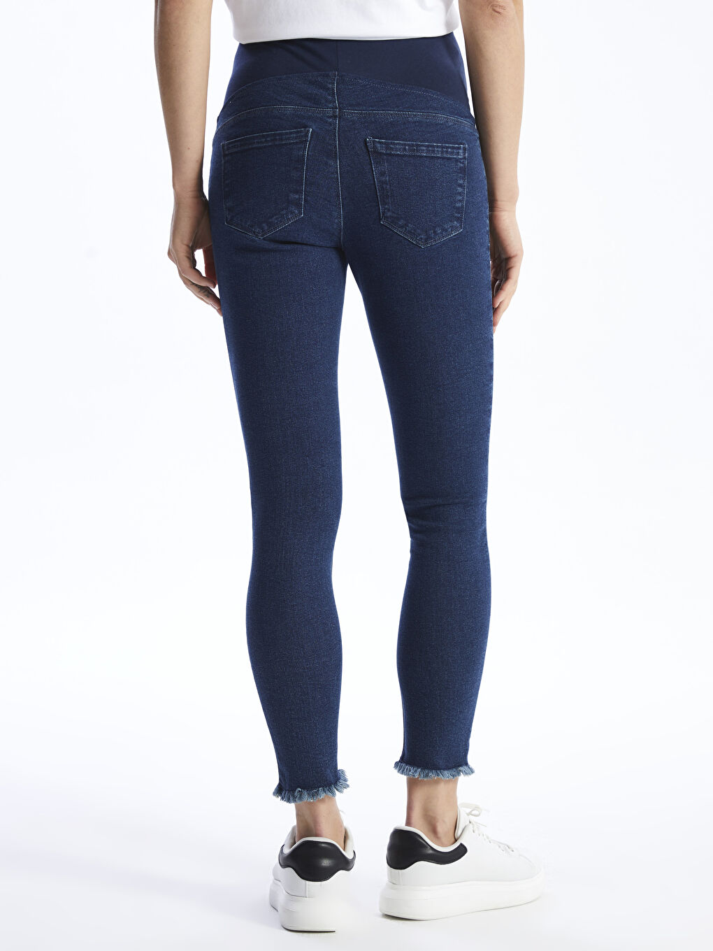 LCWAIKIKI Maternity İndigo Karın Panelli Mercury Skinny Fit Hamile Jean Pantolon - 4