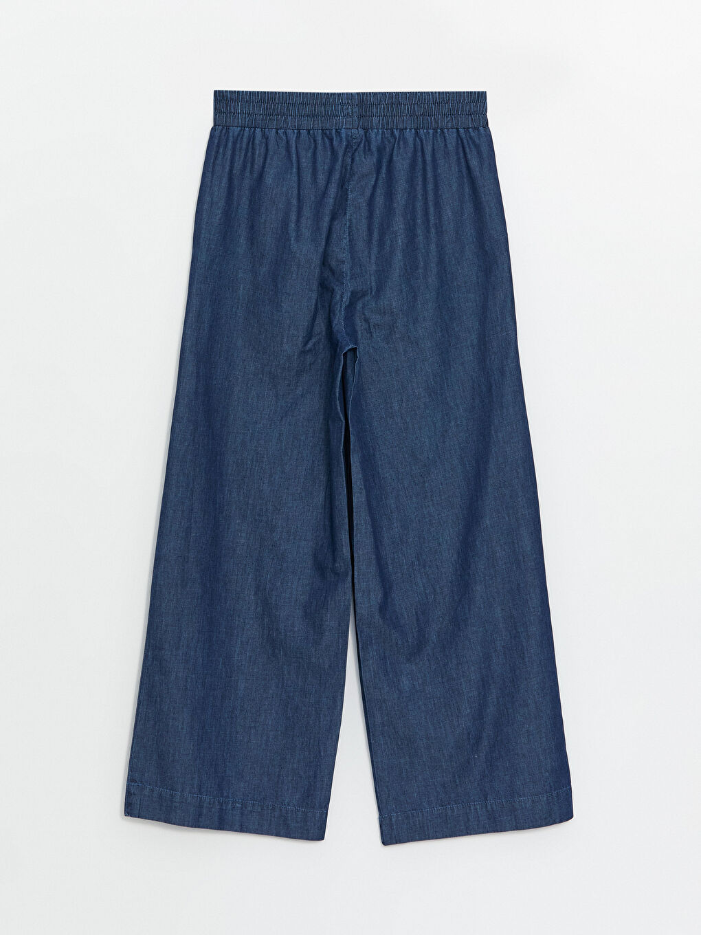 Wideleg Women's Jeans With Elastic Waist -S40564Z8-309