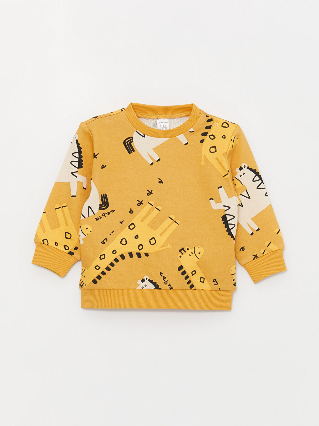 Crew Neck Printed Baby Boys' Sweatshirt and Tracksuit Bottom 2 Pack -S40570Z1-LUE