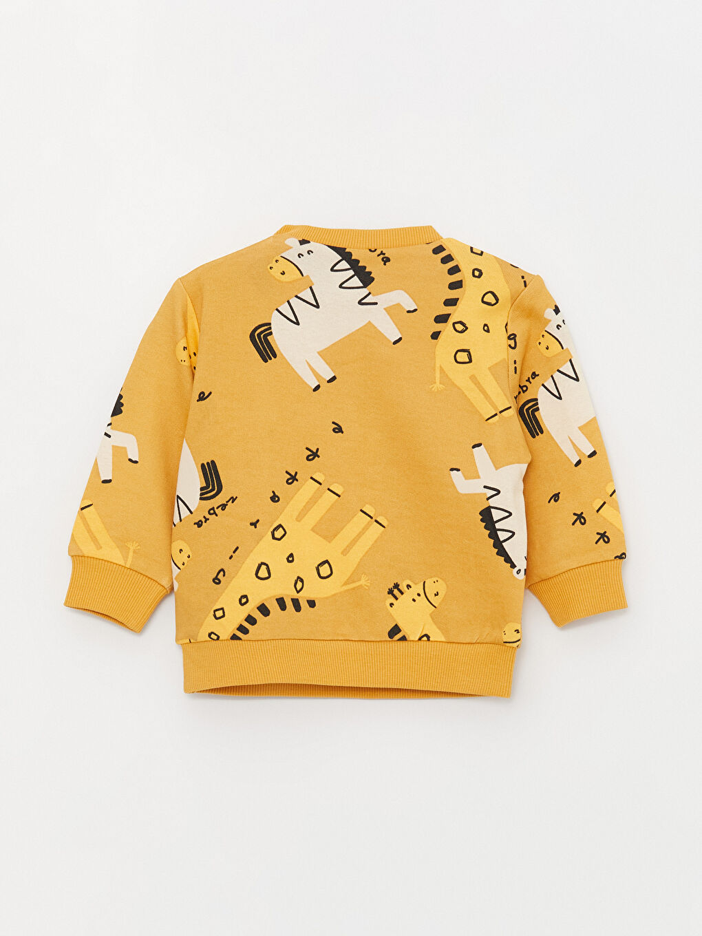 Crew Neck Printed Baby Boys' Sweatshirt and Tracksuit Bottom 2 Pack -S40570Z1-LUE