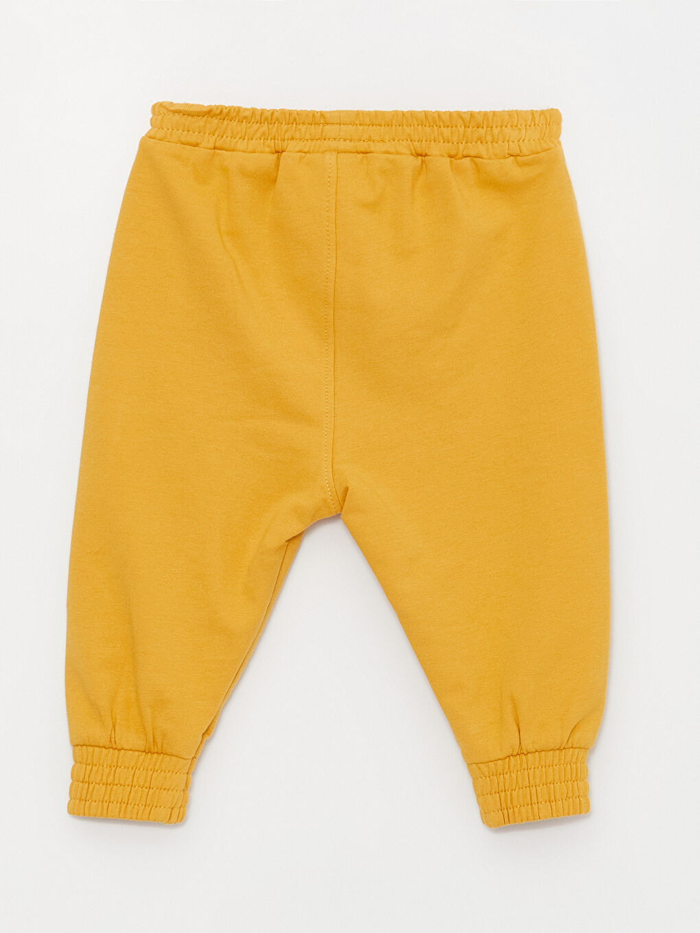 Sarı Beli Lastikli Erkek Bebek Jogger Eşofman Altı-1