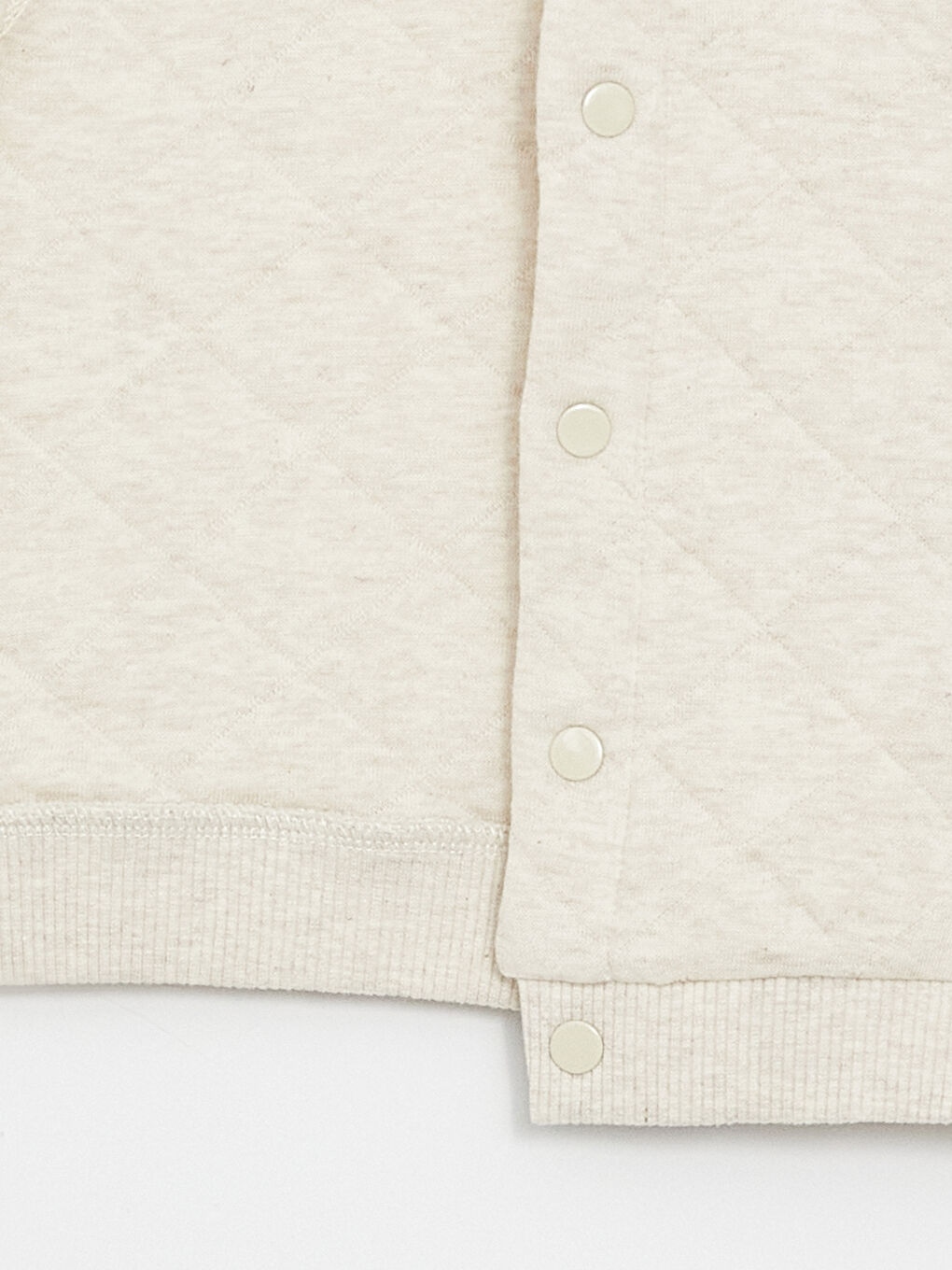 Crew Neck Self Patterned Baby Boys' Waistcoat -S40596Z1-D5R