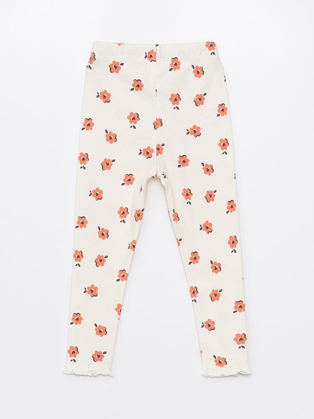 Crew Neck Printed Baby Girl Pajamas Set -S40608Z1-LRB