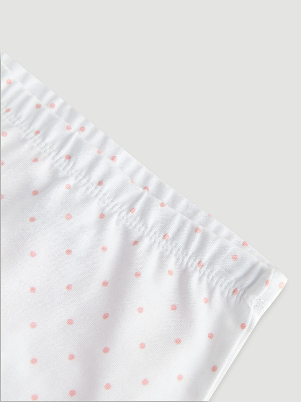 Ekru Beli Lastikli Kız Bebek Boxer-1