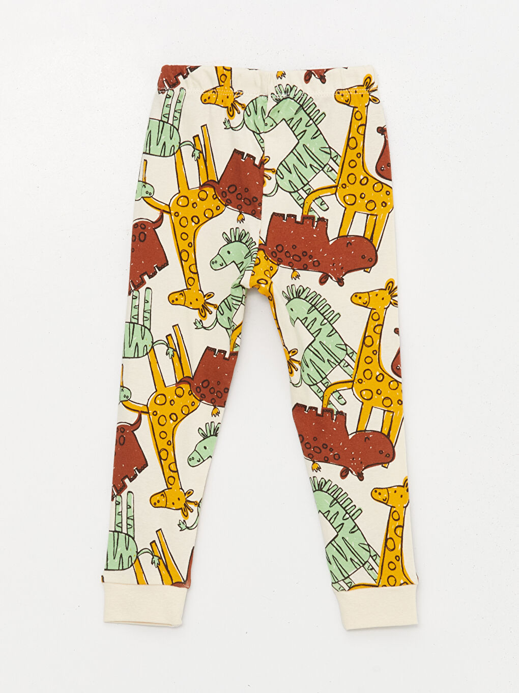 Crew Neck Long Sleeve Patterned Baby Boy Pajamas Set -S40657Z1-LRB