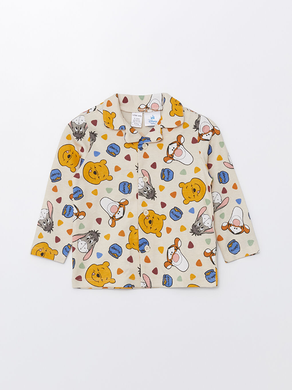 LCW baby Ensemble de pyjama pour bébés garçons à manches longues col roulé imprimé Winnie l'ourson -S40673Z1-LRB