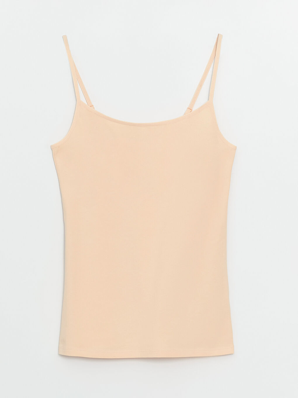 LCW DREAM U Neck Plain Strappy Women's Tank Top -S40711Z8-D0P