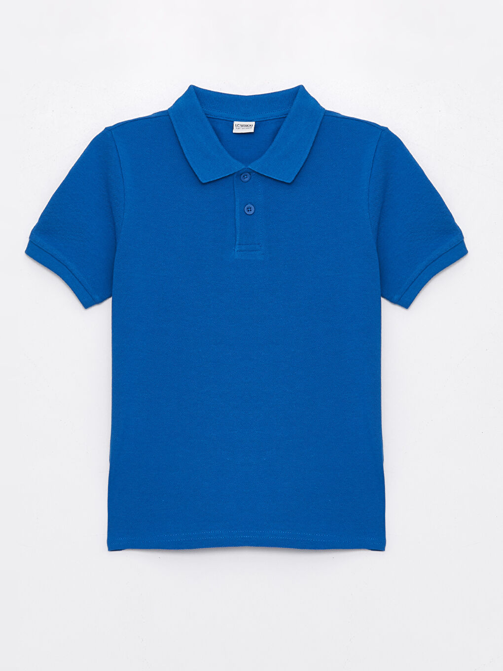 Polo Neck Basic Short Sleeve Boy T-shirt -S40739Z4-HNU
