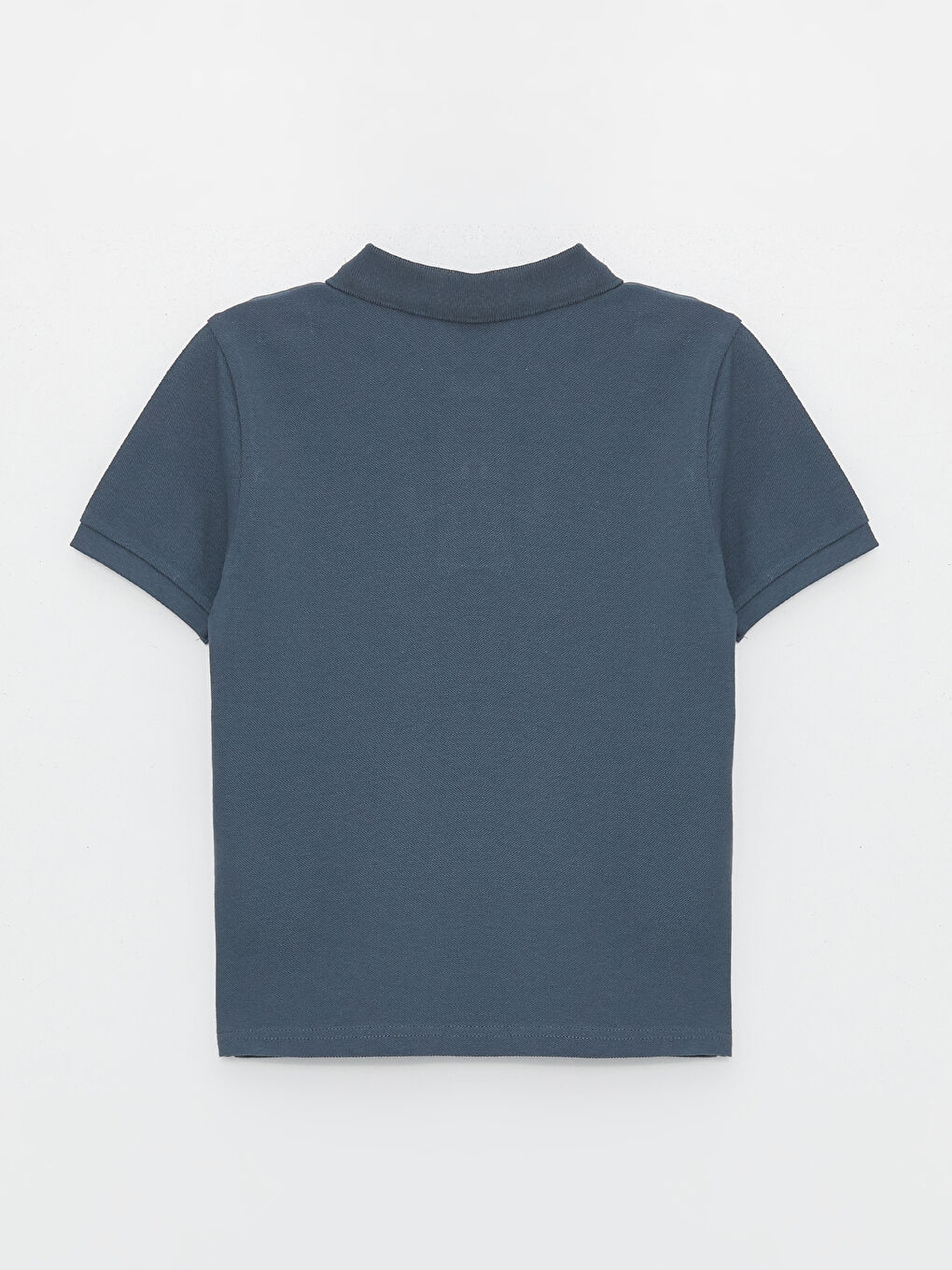 Polo Neck Basic Short Sleeve Boy T-shirt -S40739Z4-VZK