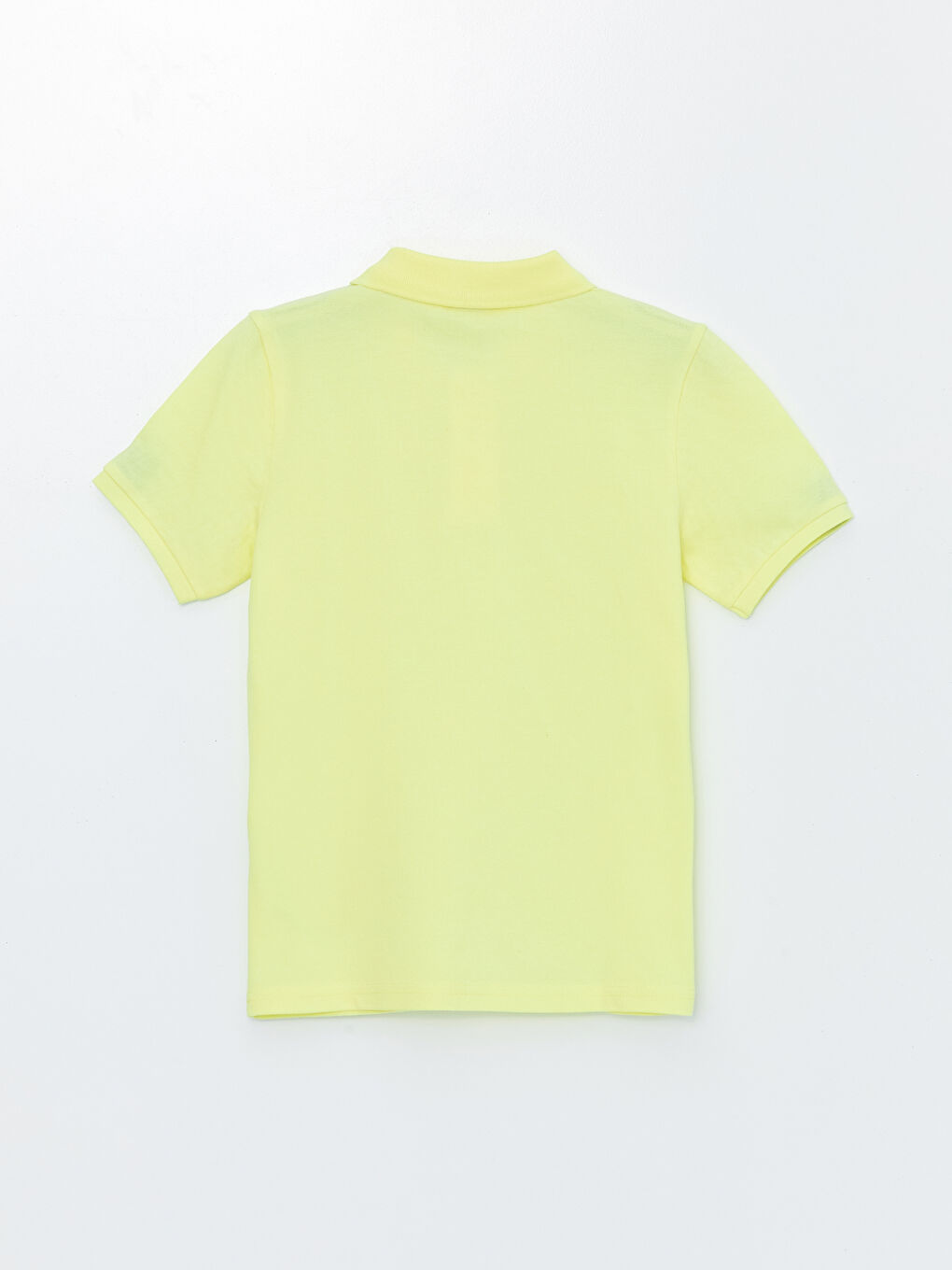 Polo Neck Basic Short Sleeve Boy T-shirt -S40739Z4-VZM