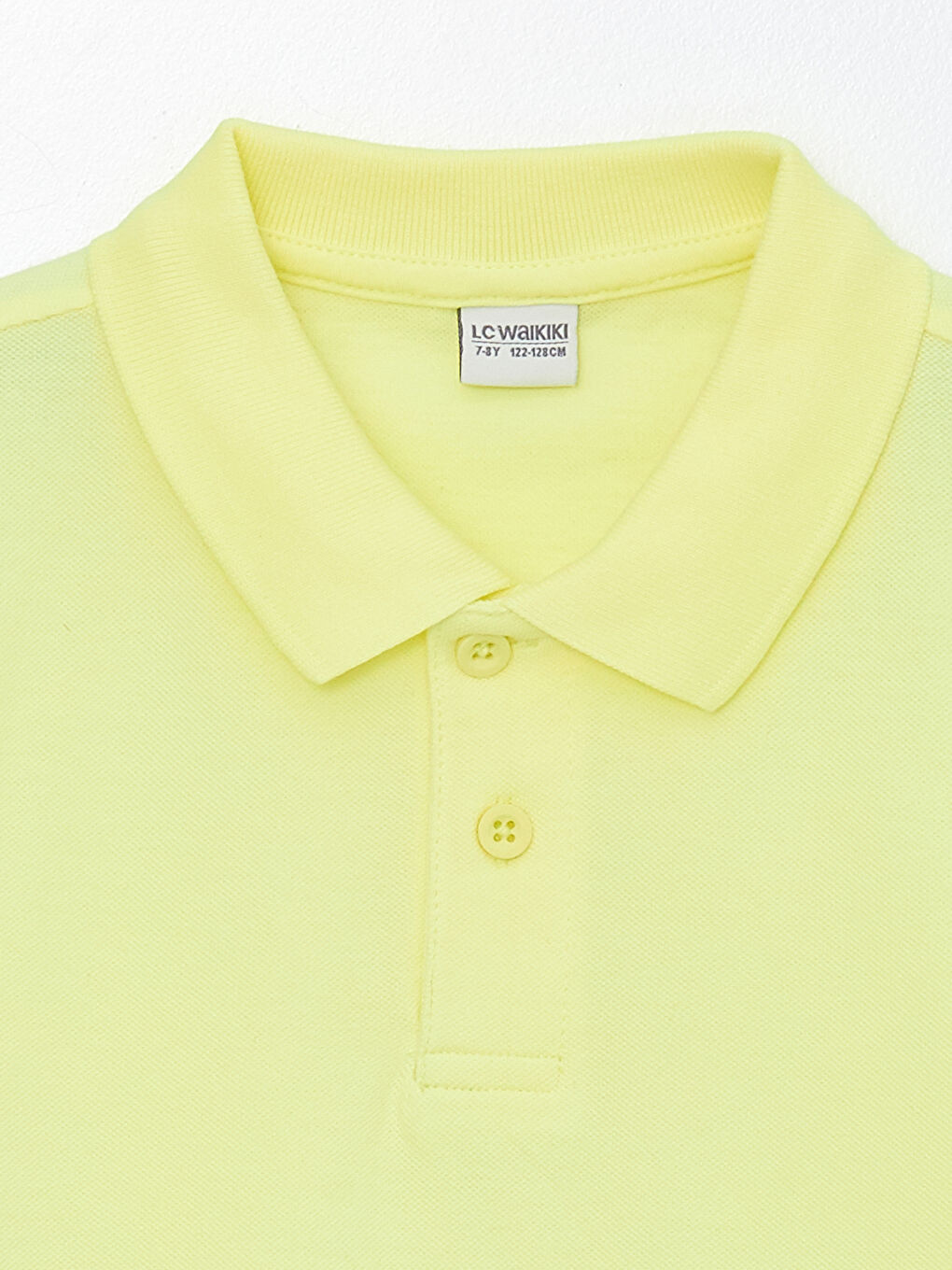 Polo Neck Basic Short Sleeve Boy T-shirt -S40739Z4-VZM