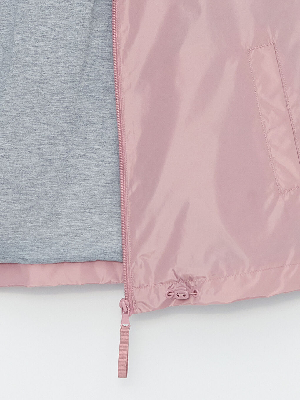 Women's Hooded Plain Raincoat-9