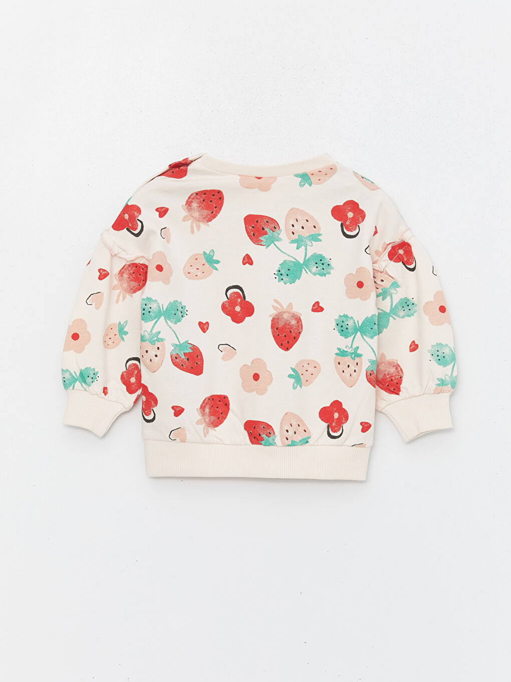 Crew Neck Long Sleeve Baby Girl Sweatshirt and Tights 2-Pack Set -S40766Z1-LT4