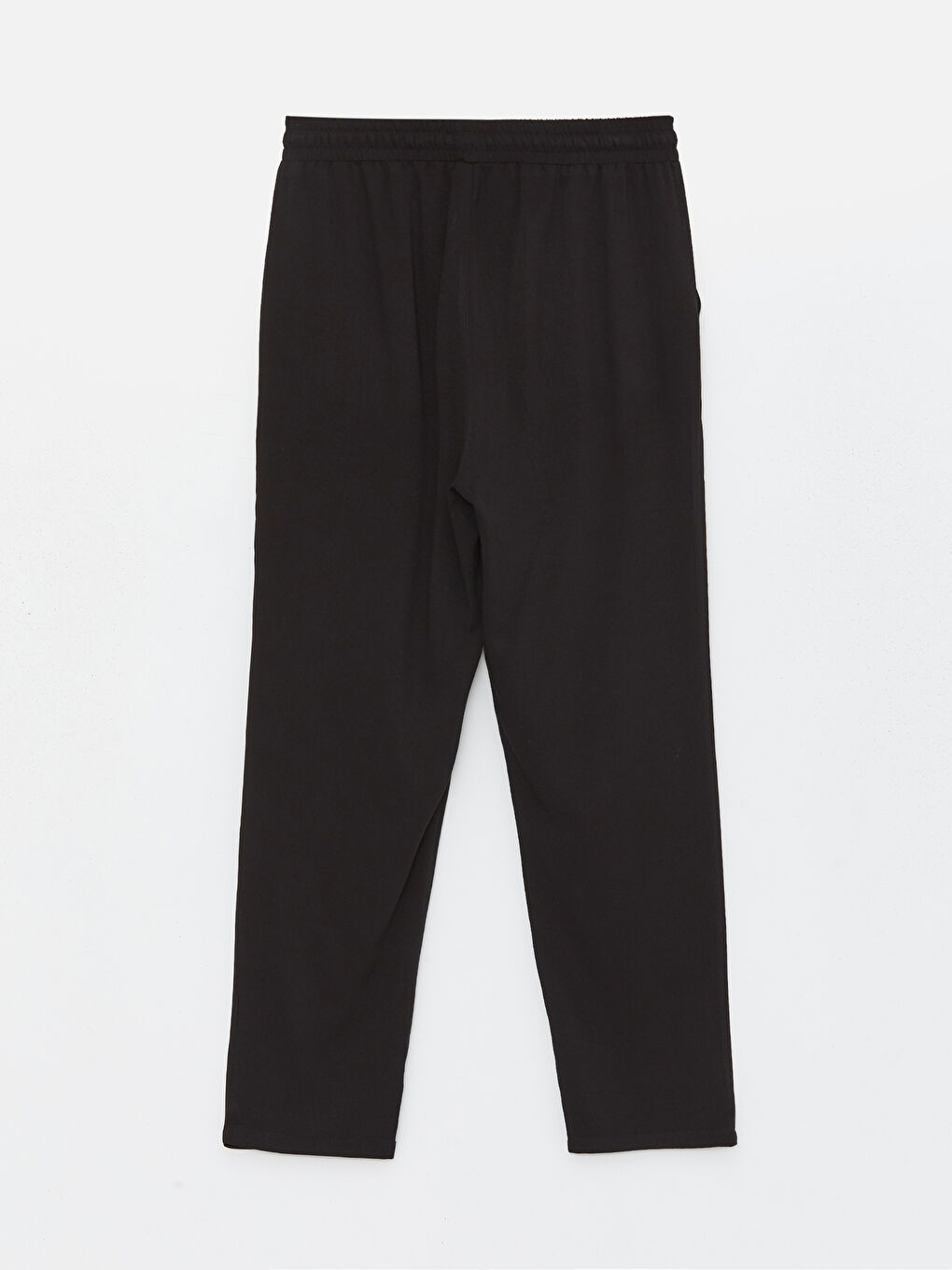 Elasticated Waist Relaxed Fit Women's Trousers -S40771Z8-CVL