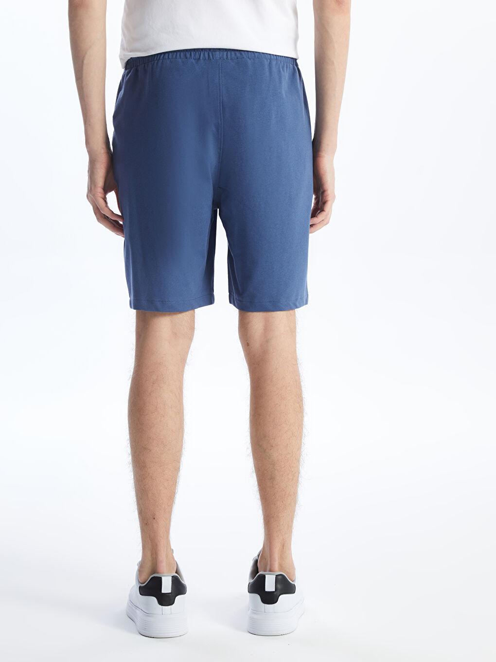İndigo Standart Kalıp Erkek Şort-3